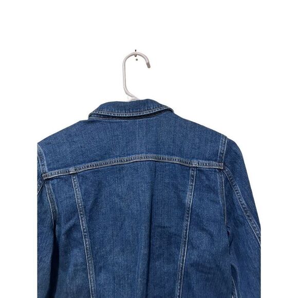 J. Crew Long Sleeve Button Front Chest Pocket Denim Jacket Blue Small NWT - Picture 7 of 15